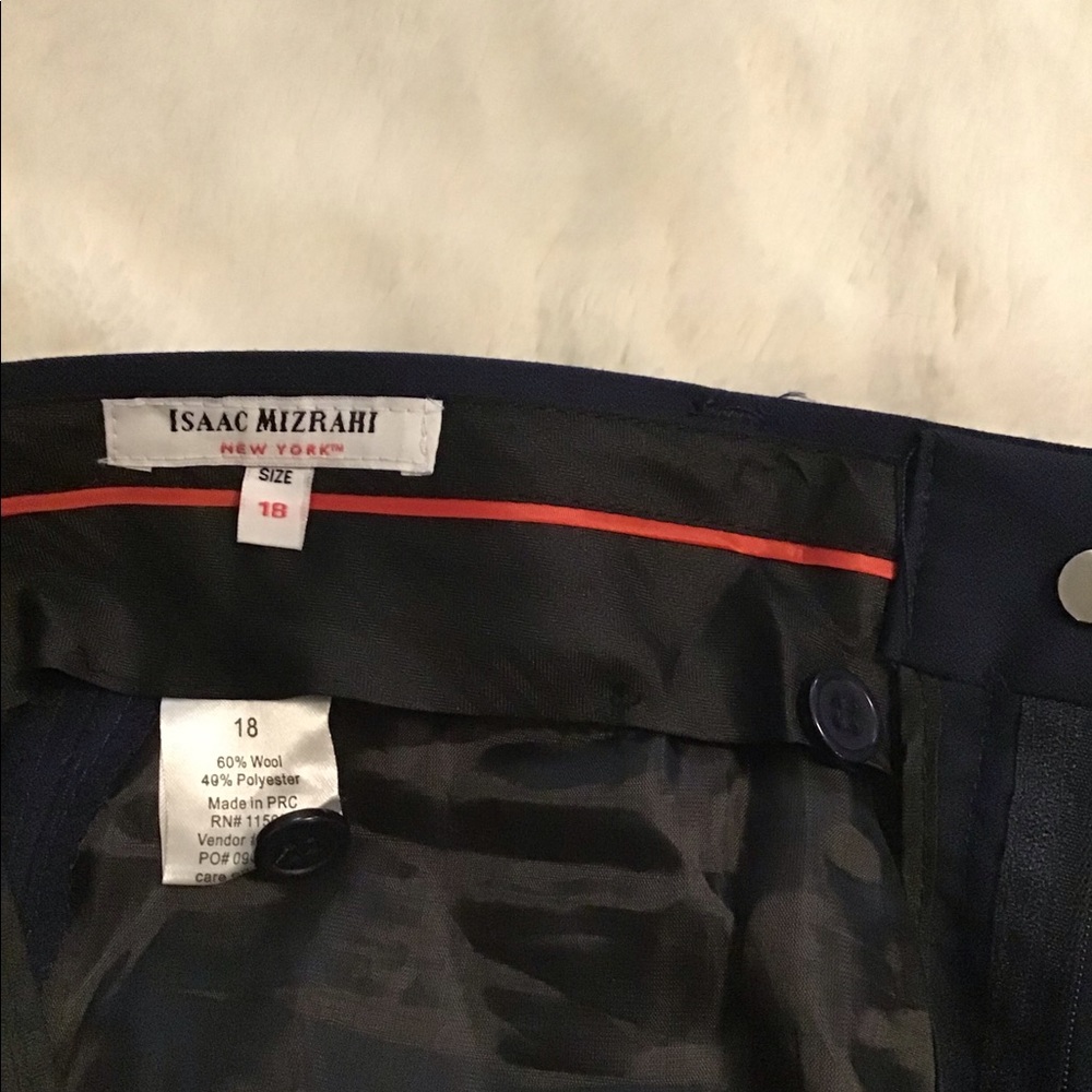Issac Mizrahi boys suits navy size 20 - Picture 6 of 11
